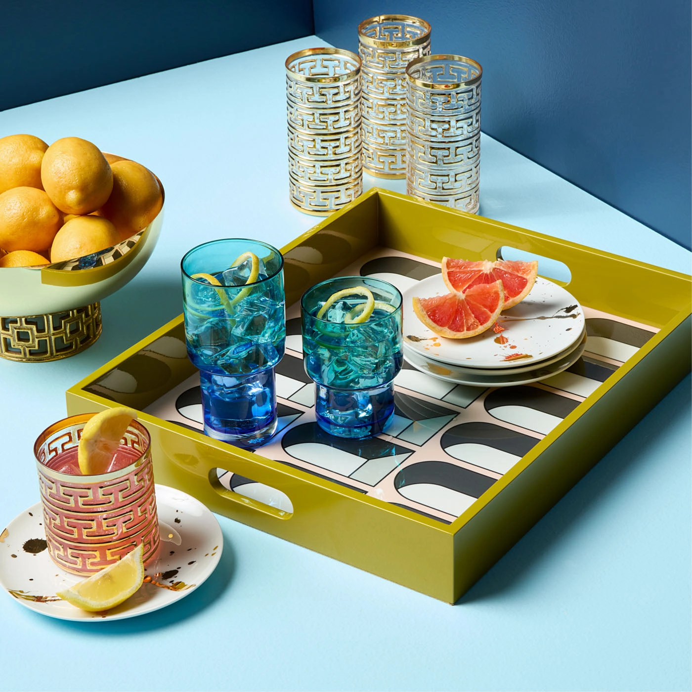 1948 Canap&eacute; Plate Set