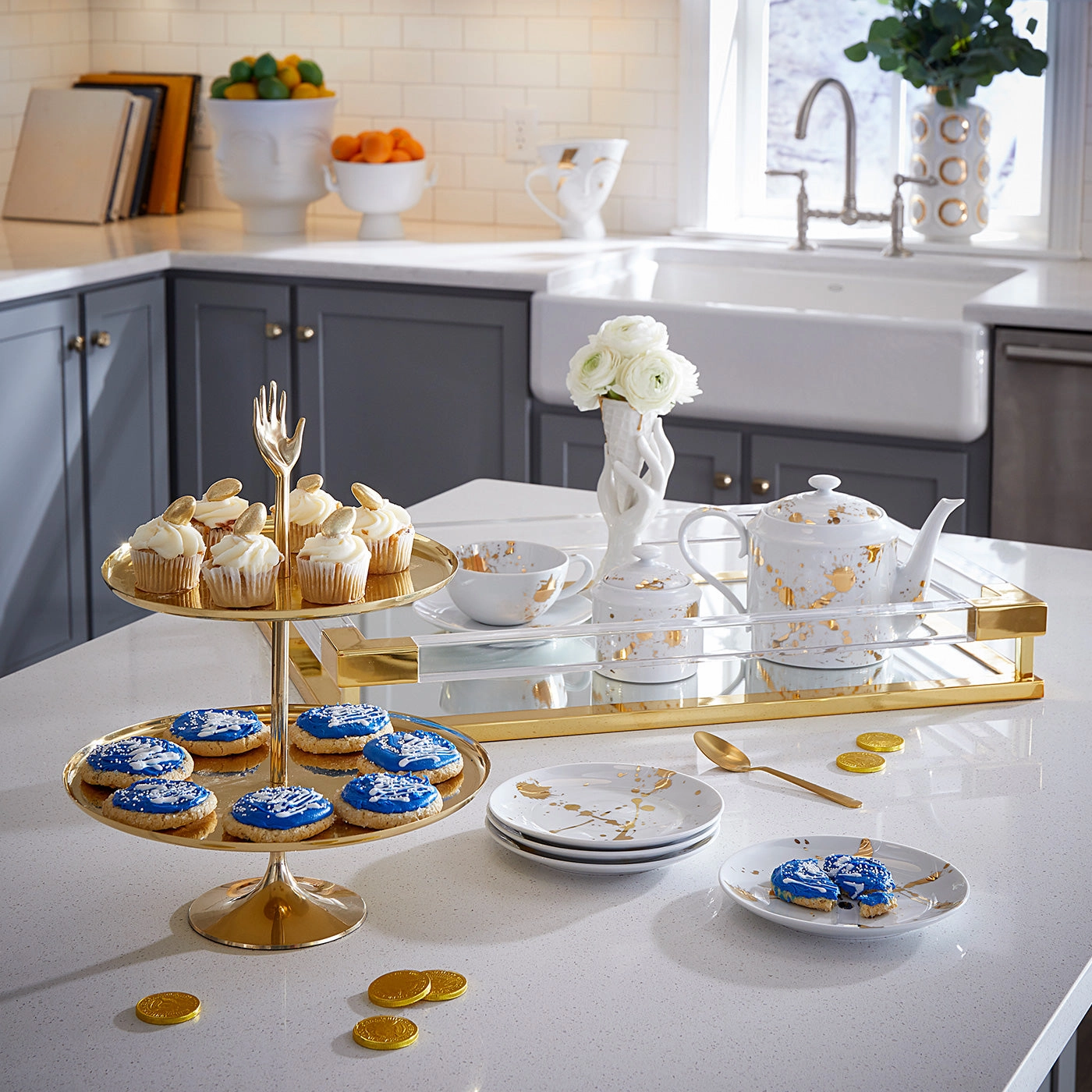 1948 Canap&eacute; Plate Set