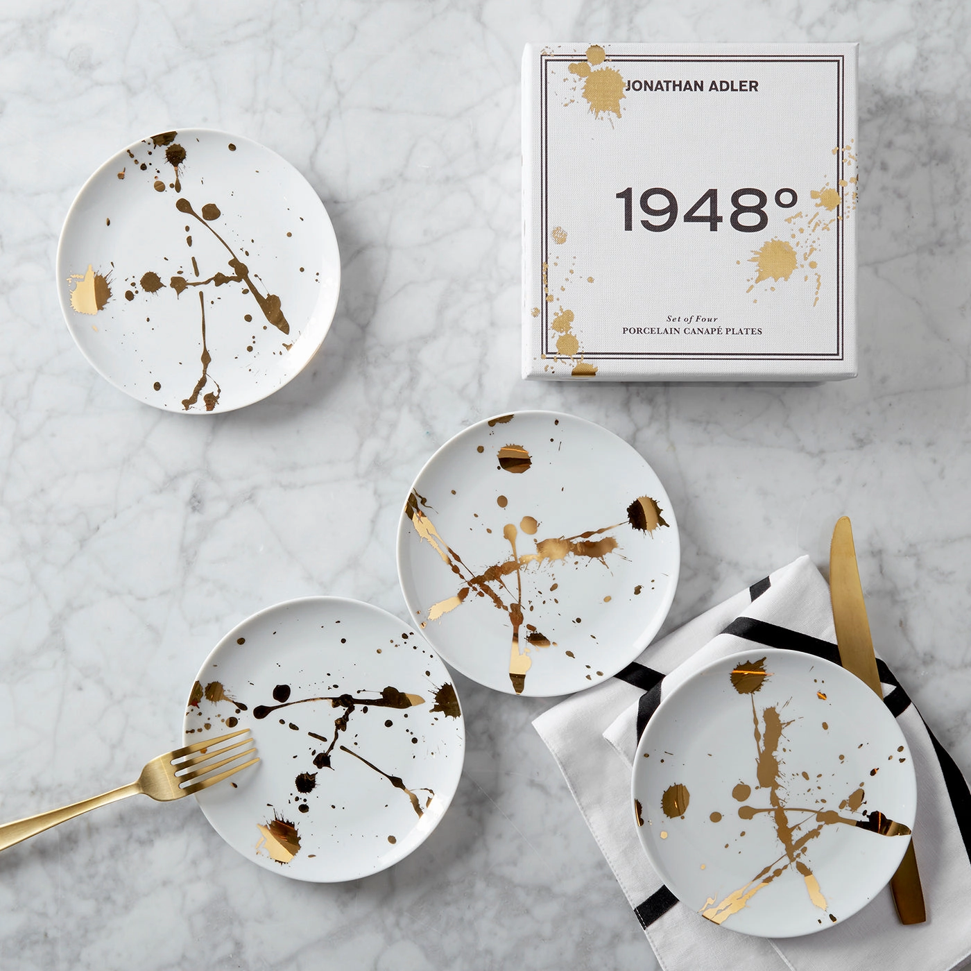 1948 Canap&eacute; Plate Set