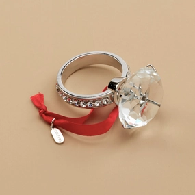 2024 Engagement Ring Ornamenthome decorative items