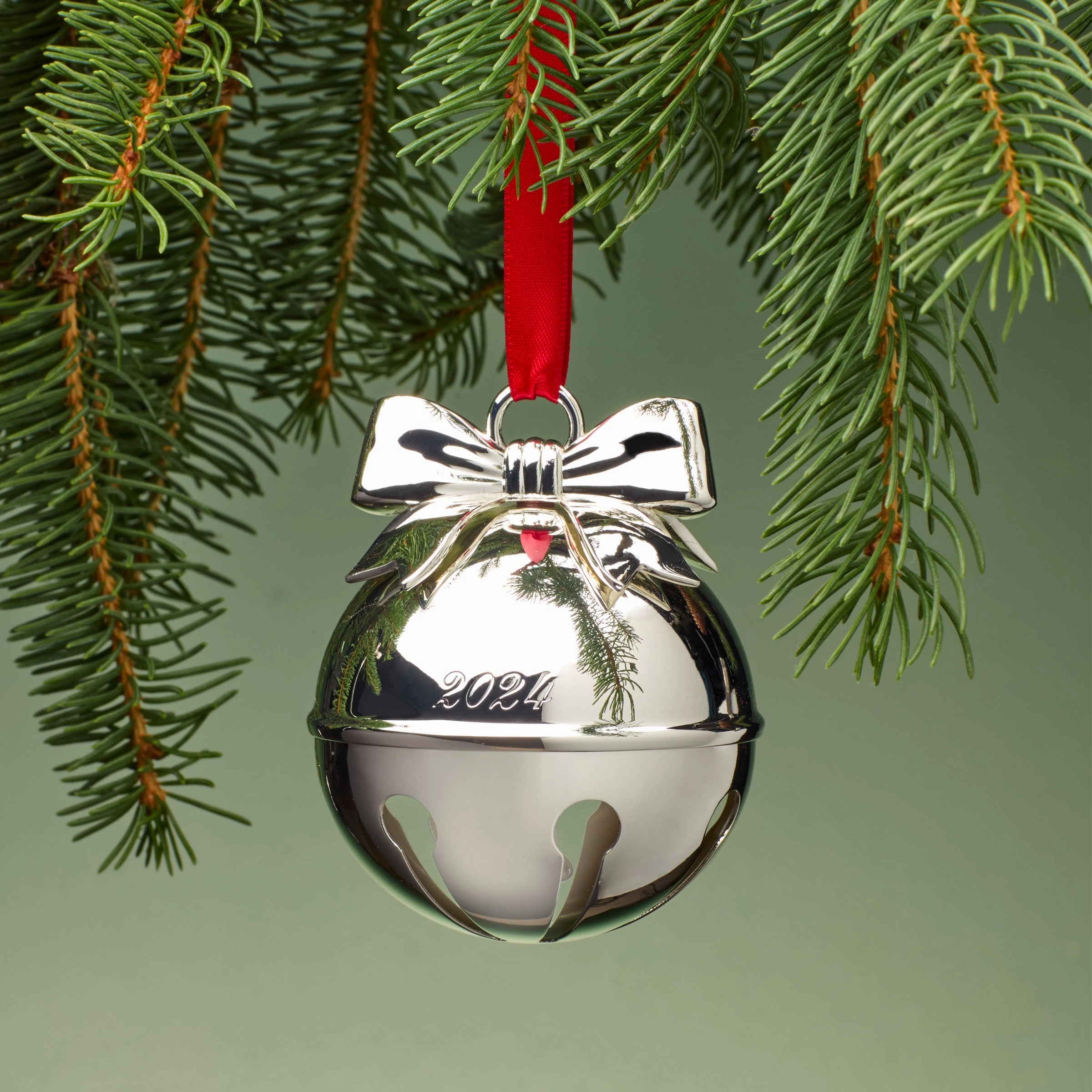 2024 Jingle Bell Silverplate Ornament