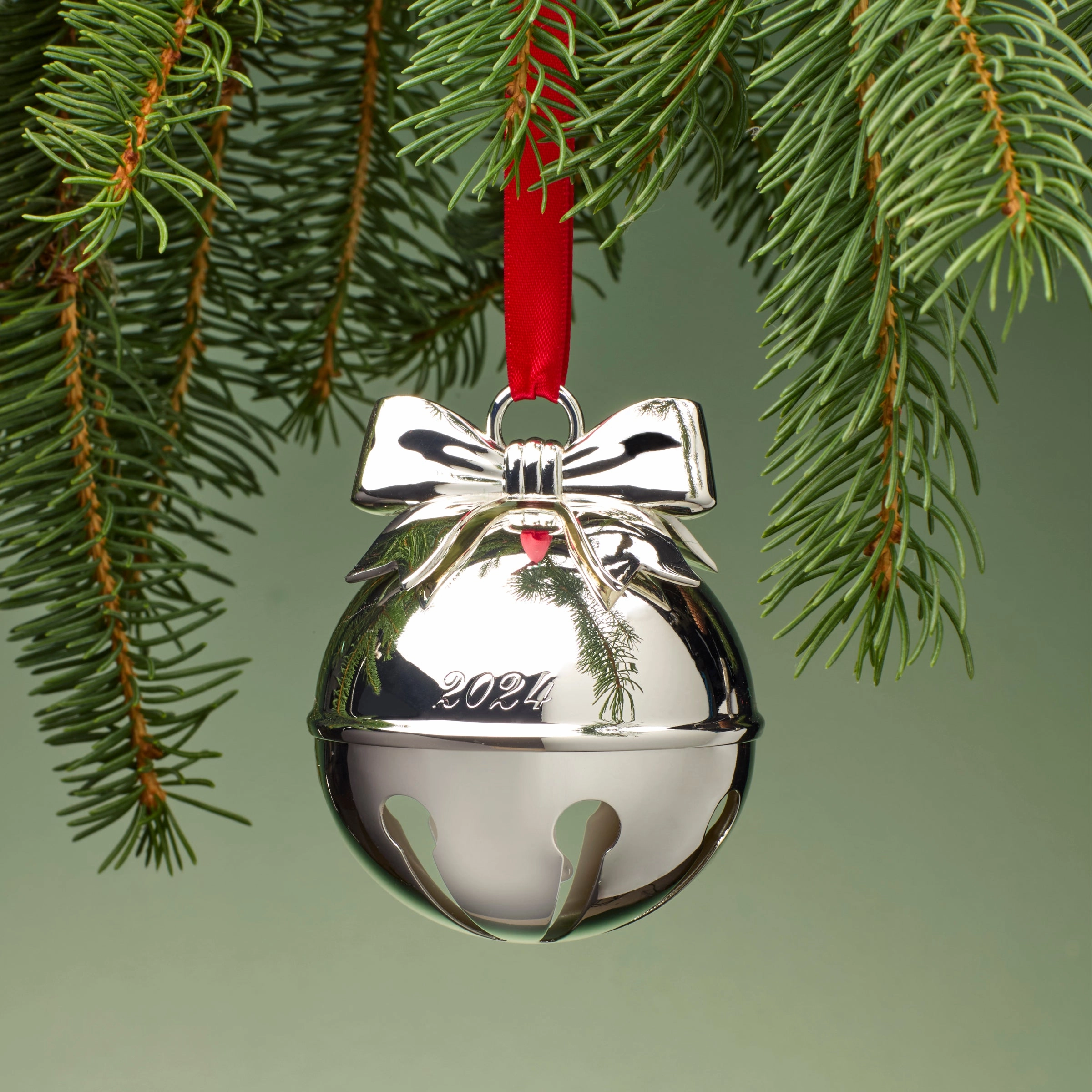 2024 Jingle Bell Silverplate Ornament