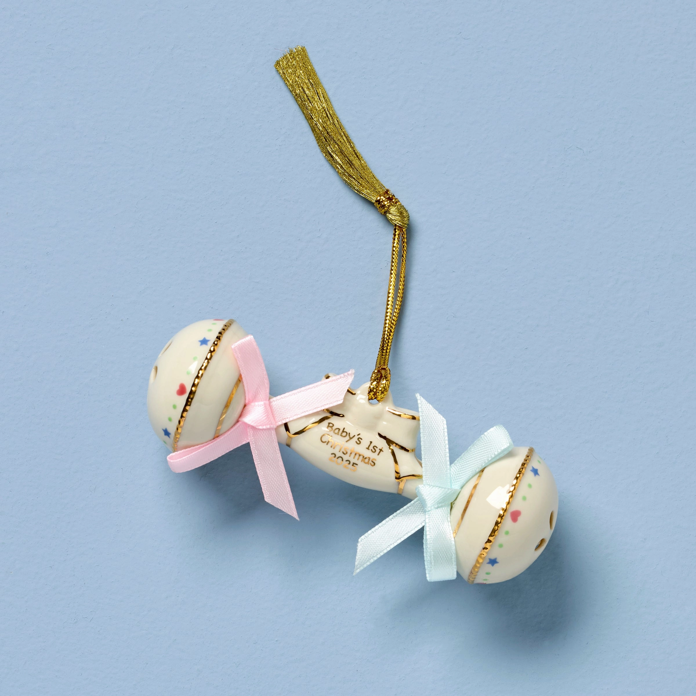 2025 Baby's 1st Christmas Rattle Ornamenthome decorative items