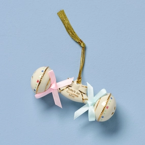 2025 Baby's 1st Christmas Rattle Ornamenthome decorative items