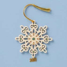 2025 Gemmed Snowflake Ornamenthome decorative items