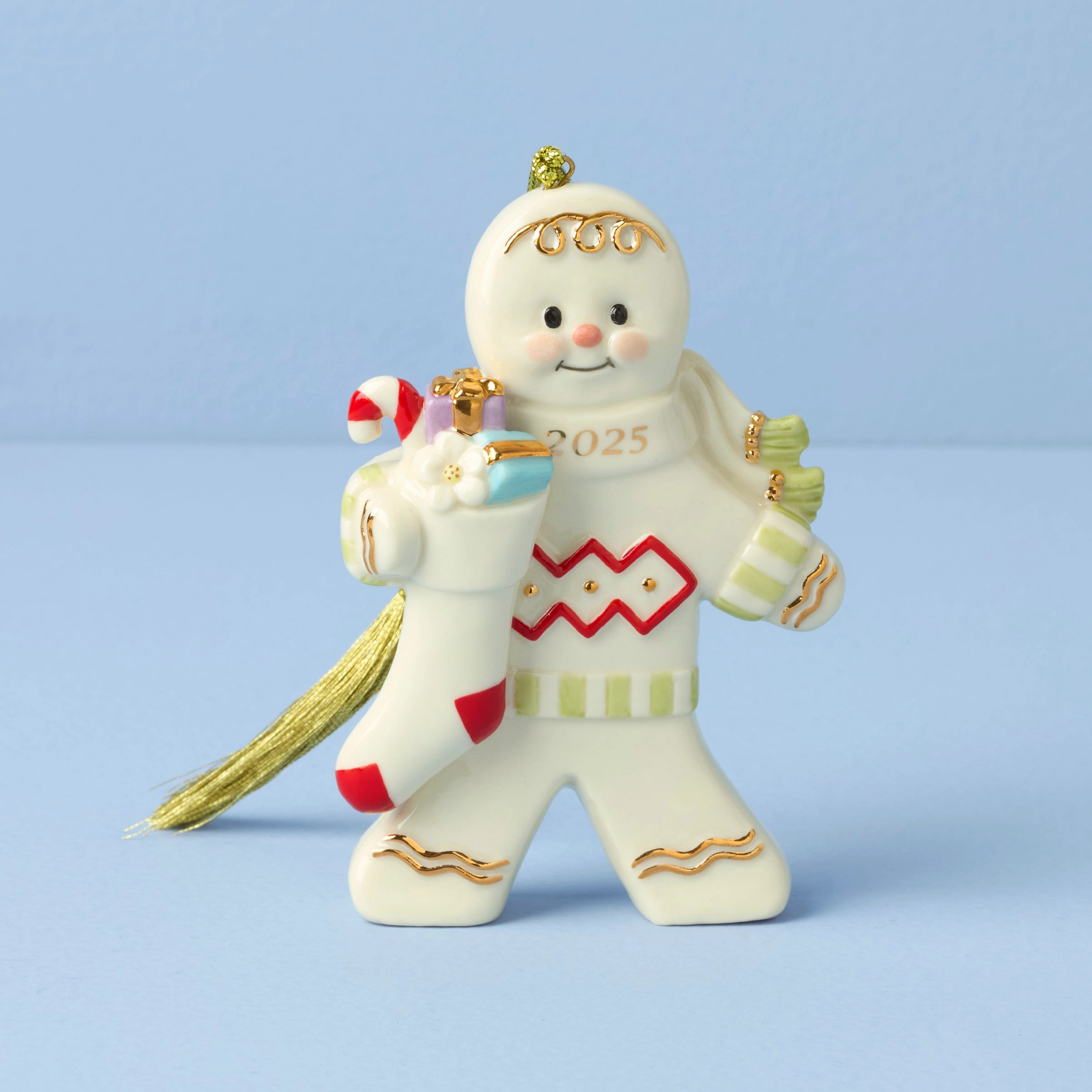 2025 Gingerbread With Stocking Ornamenthome decor ,wall decor 