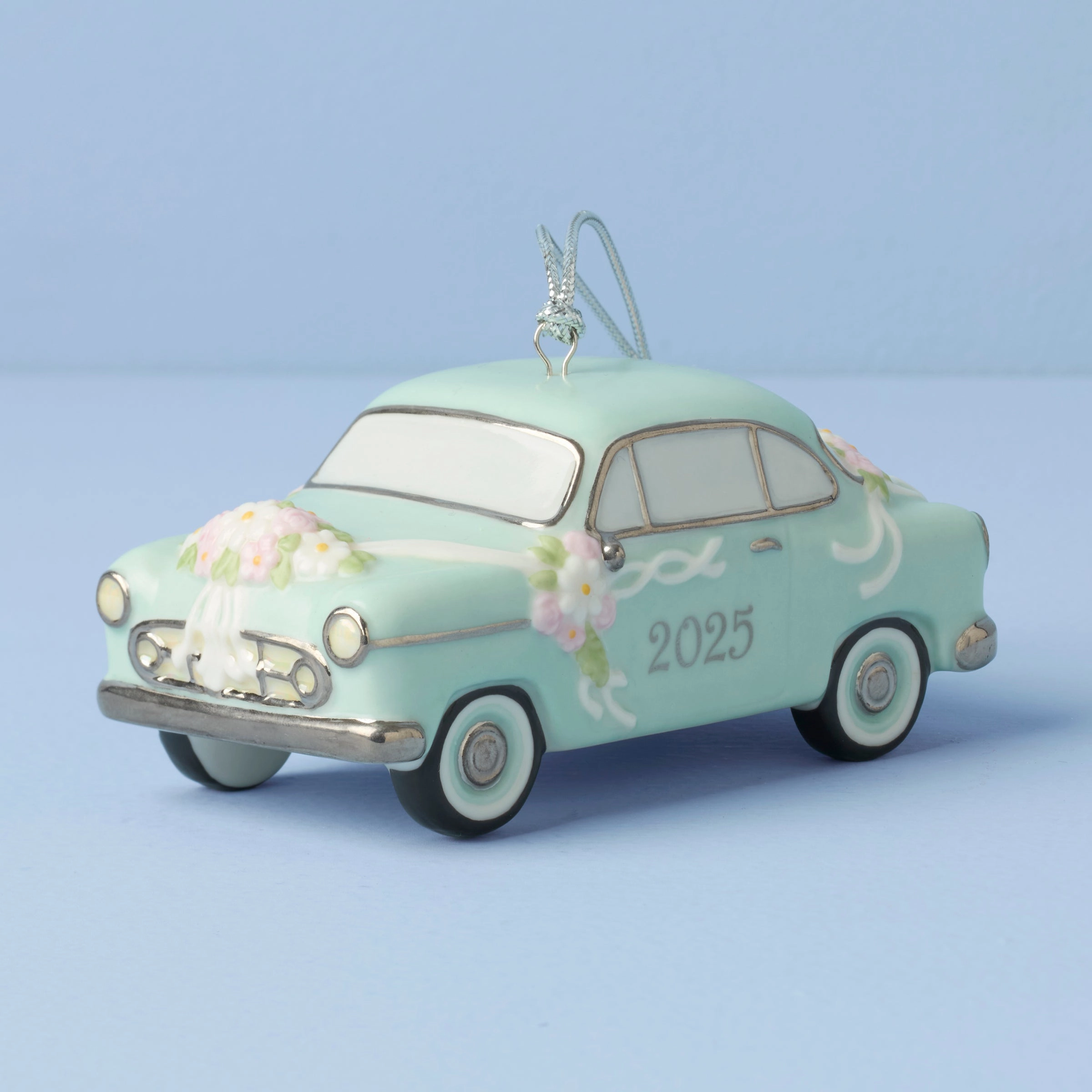 2025 Just Married Vintage Car Ornamenthome decorative items