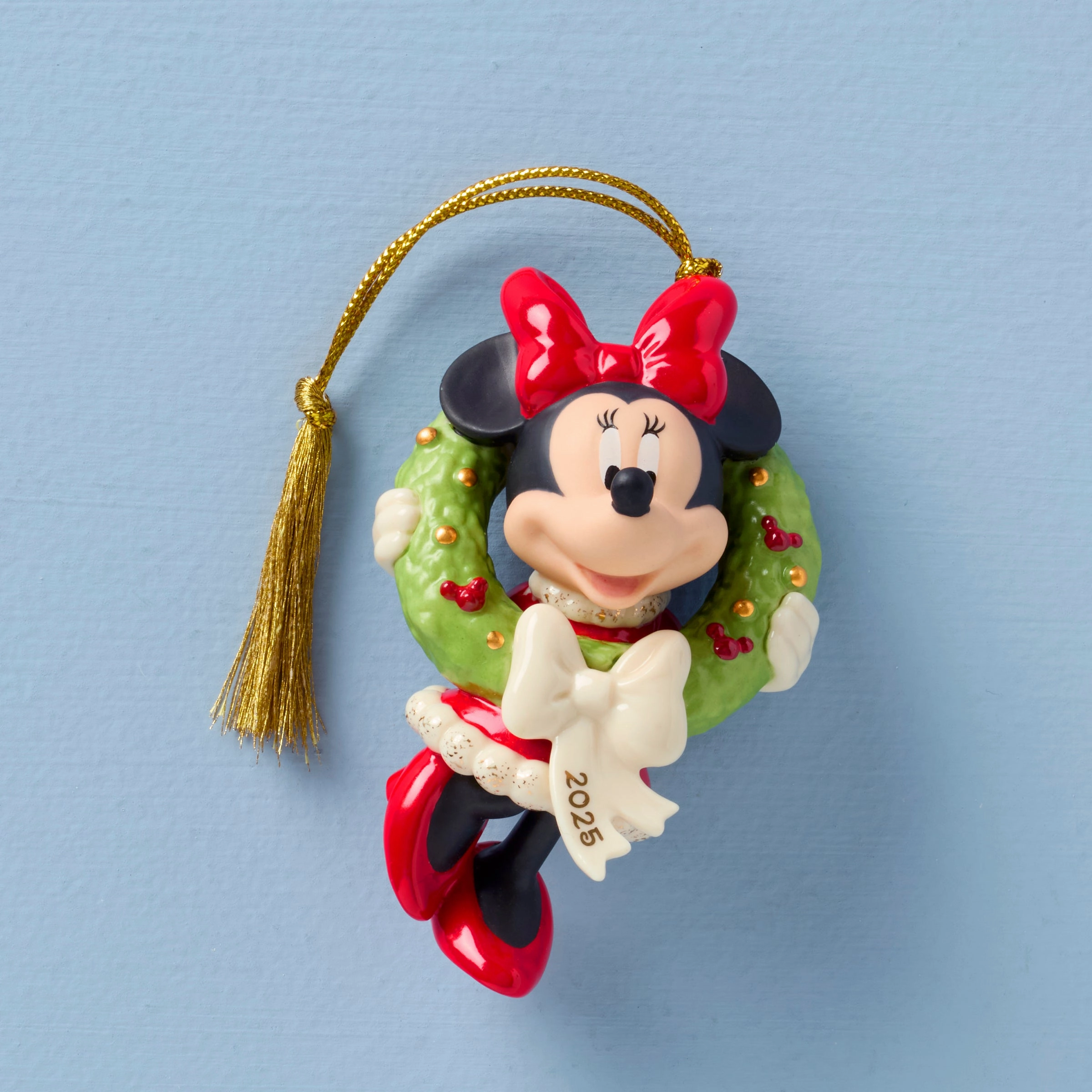 2025 Minnie Mouse Wreath Ornamenthome decorative items
