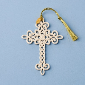 2025 Snow Fantasies Cross Ornamenthome decorative items