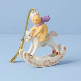 2025 Winnie The Pooh Baby's 1st Christmas Ornamenthome decorative items