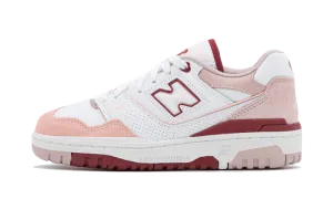 550 White Scarlet Pink