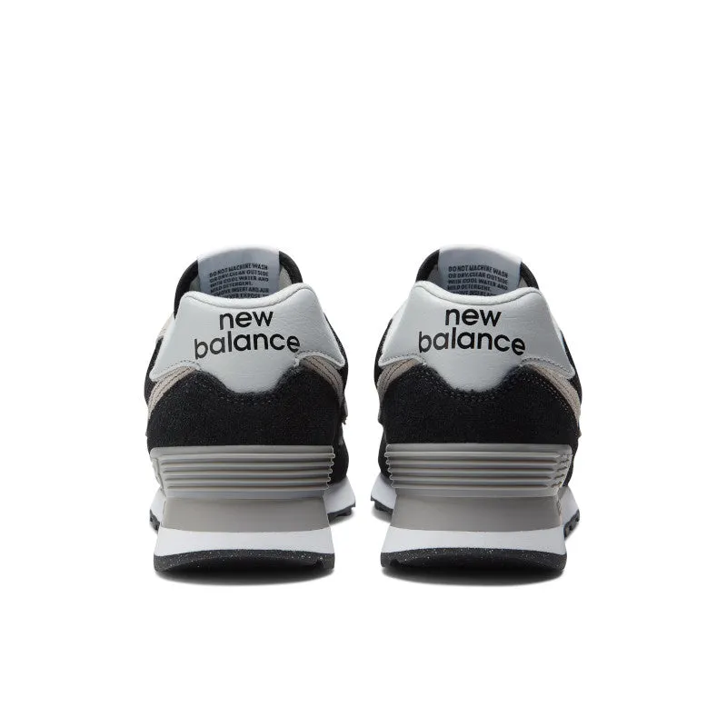 574 Core - Black with White - Women's