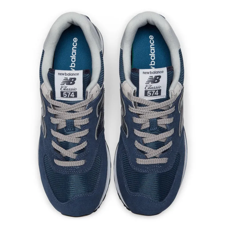 574 Core - Navy with White - Men's