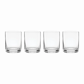 5 O'Clock Double Old Fashion Glasses - Set Of 4glass cups ,personalized mugs 