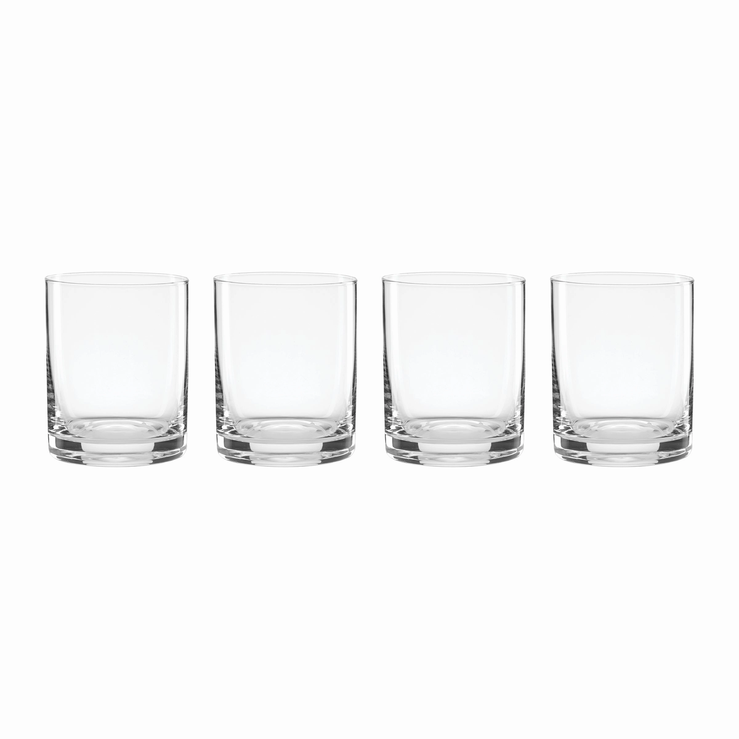 5 O'Clock Double Old Fashion Glasses - Set Of 4glass cups ,personalized mugs 