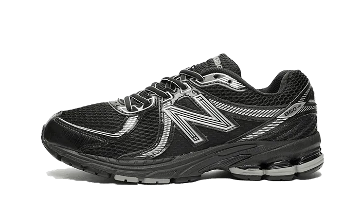 860 Black Silver