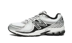 860 Black White Silver