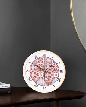 'Artfully Patterns' Decorative Table Clockhome decor ,wall decor 