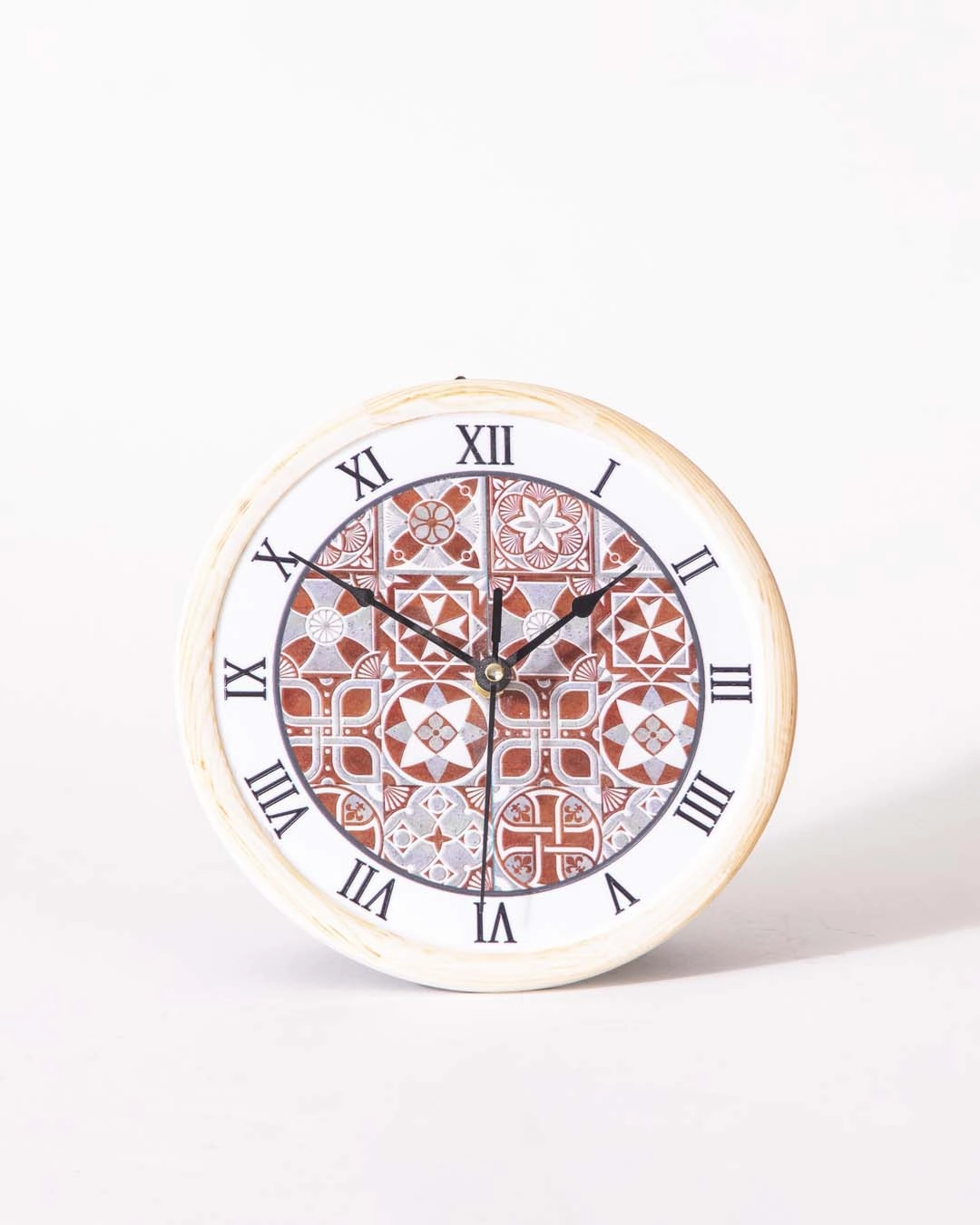 'Artfully Patterns' Decorative Table Clock
