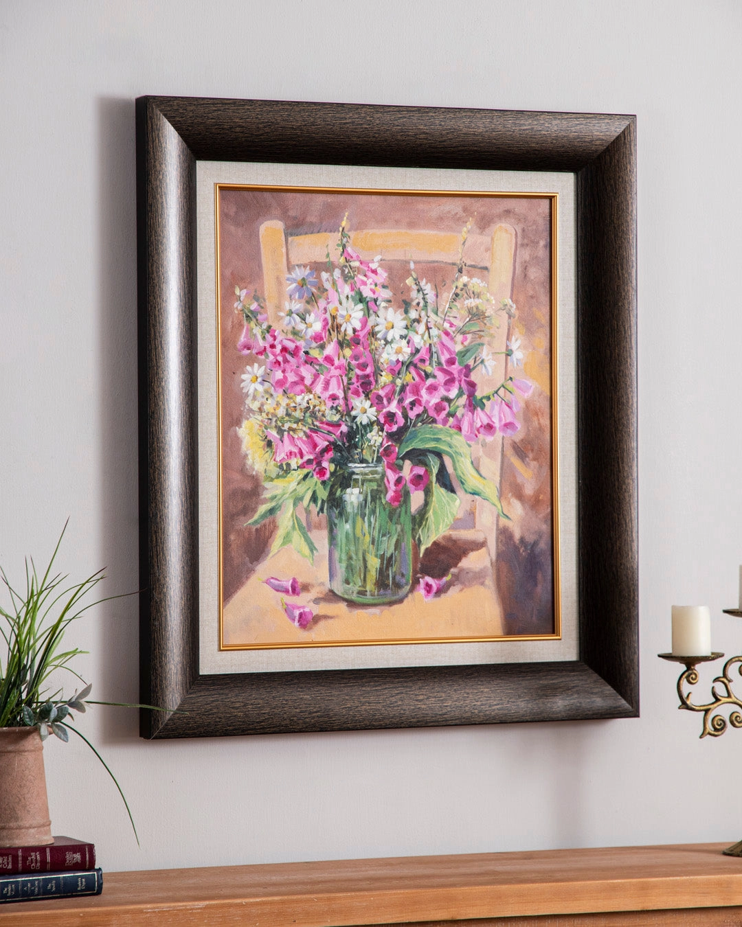 'Fairy Finger' Handmade Oil Painting - 28x32 Inchnordic style wall decor