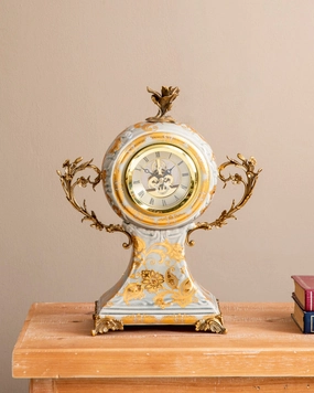 'Golden Celeste' Ornamental Decorative Table clockhome decor ,wall decor 