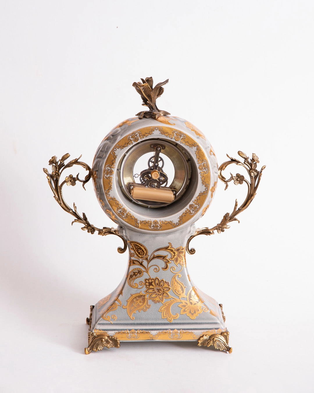 'Golden Celeste' Ornamental Decorative Table clock