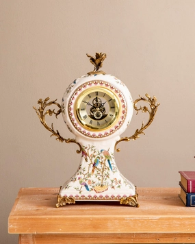 'Imperial Aviary' Ornamental Decorative Table clockhome decor ,wall decor 