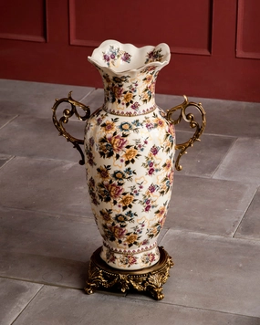 'Imperial Floral' Ornamental Floor Vasehome decor ,wall decor 