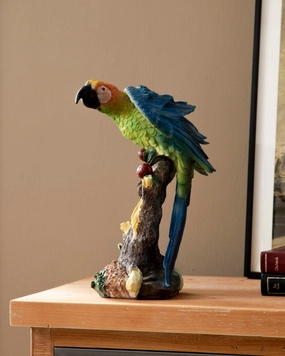 'Jungle Majesty' Decorative Parrot Figurinehome decor ,wall decor 