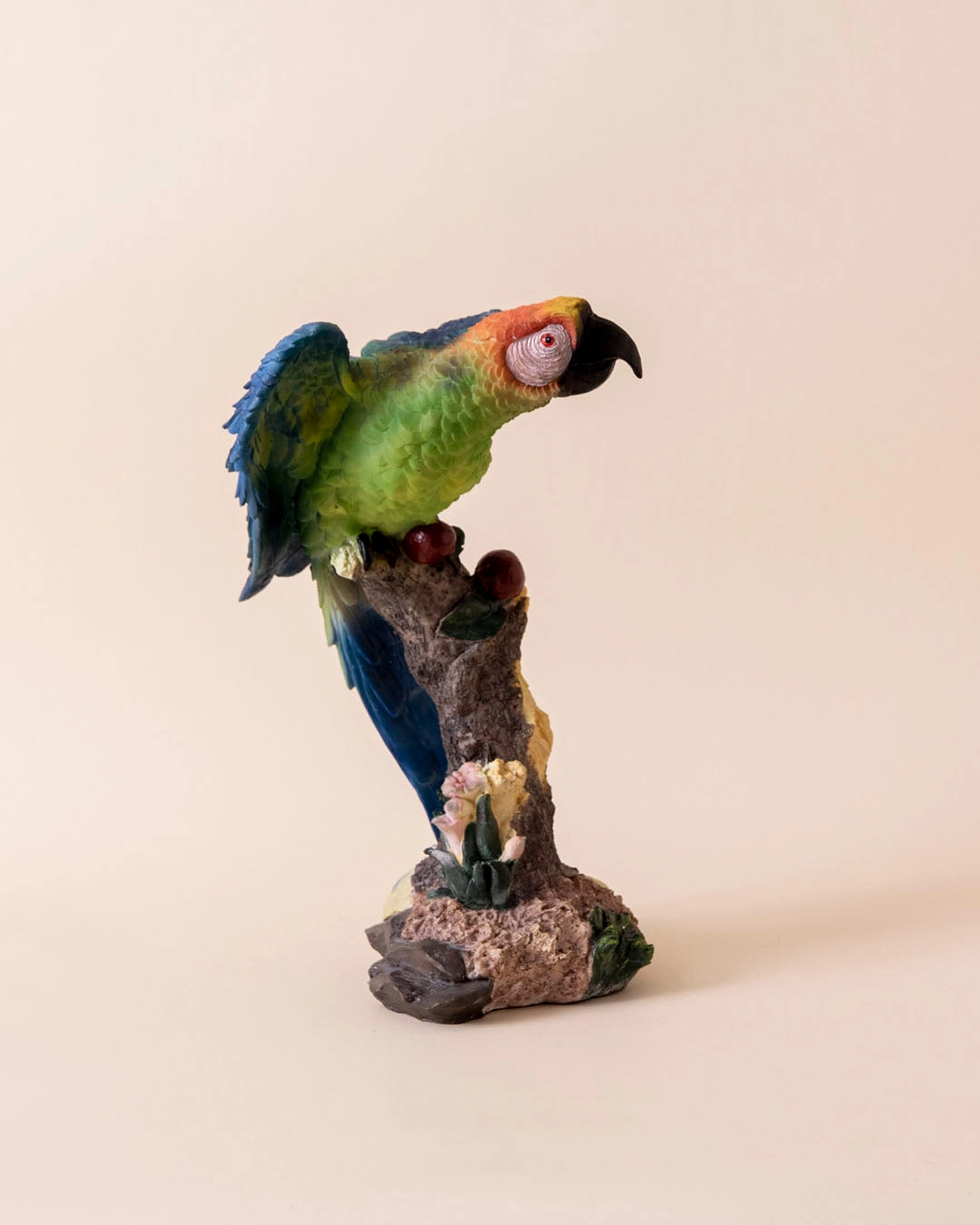 'Jungle Majesty' Decorative Parrot Figurine