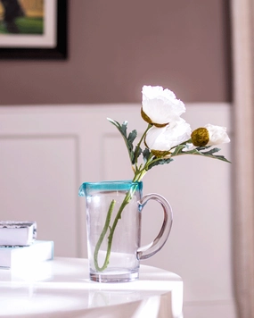 'Mugblooms' Mug-Shaped Glass Flower Vasehome decor ,wall decor 