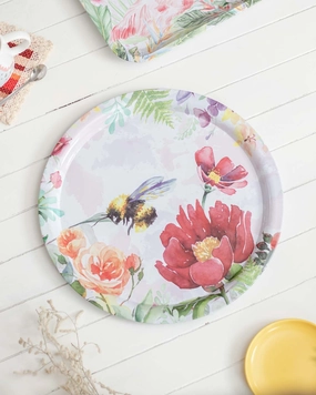 'Nectar' Round Serving Tray - Set Of 2modern kitchen decor ,kitchen dinner set ,dinnerware 