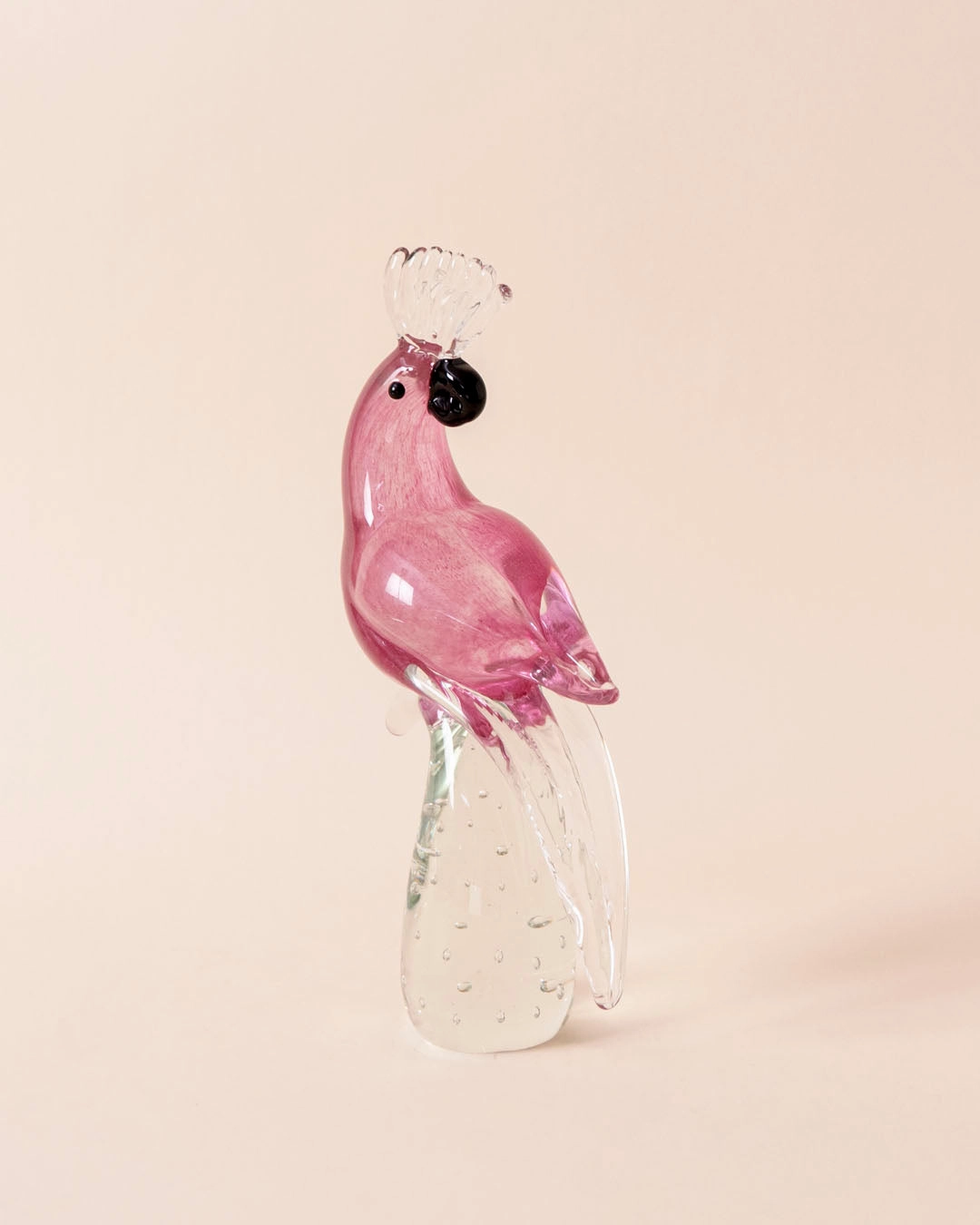 'Pink Serenade' Decorative Cockatoo Figurine