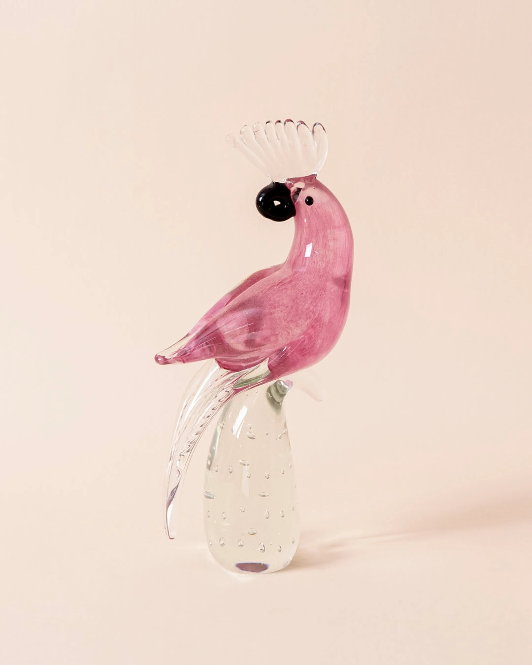 'Pink Serenade' Decorative Cockatoo Figurine