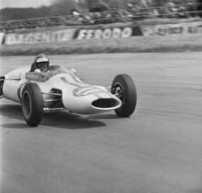 "Peter Revson At Silverstone" from Getty Imagesnordic style wall decor