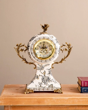 'Royal Noir' Ornamental Decorative Table clockhome decor ,wall decor 