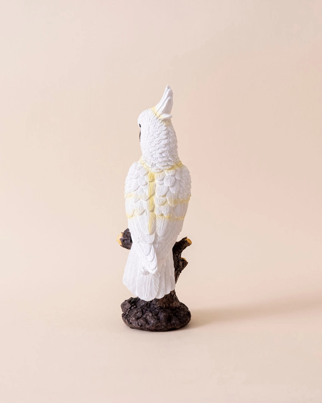 'Snow Feather' Decorative Cockatoo Figurine