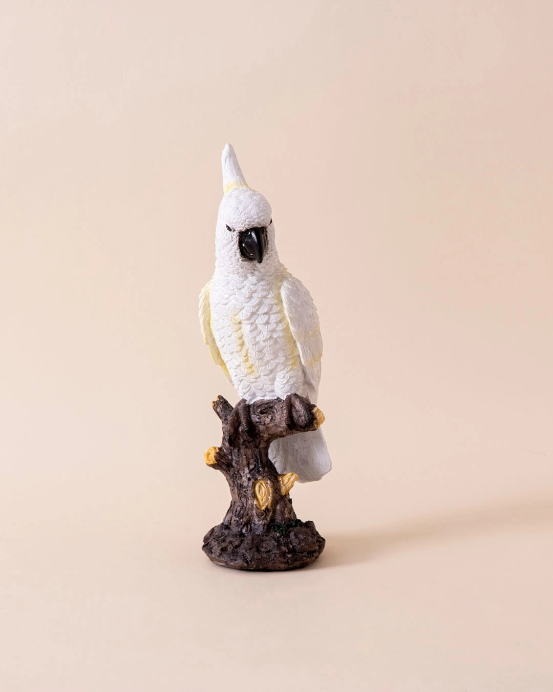 'Snow Feather' Decorative Cockatoo Figurine