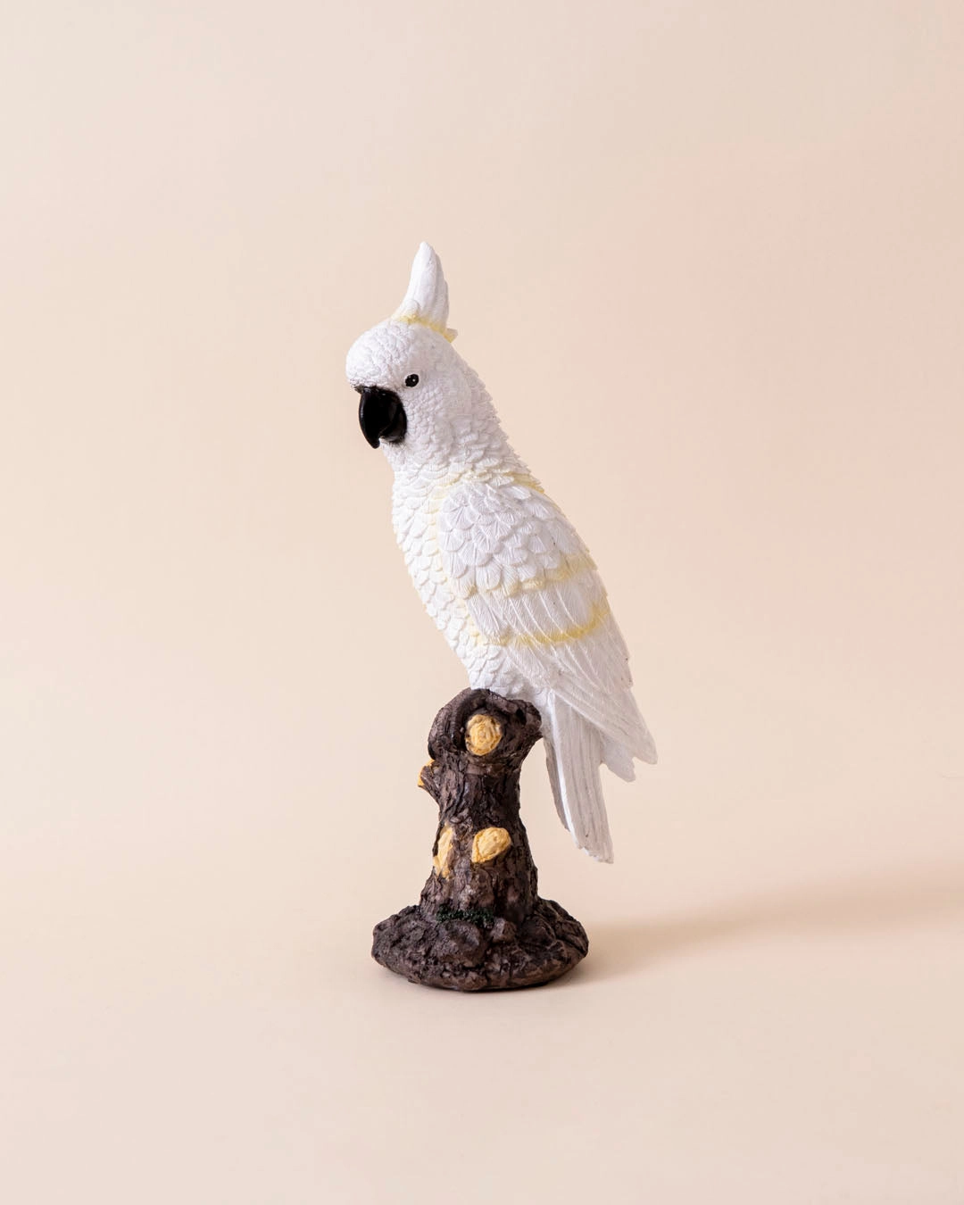 'Snow Feather' Decorative Cockatoo Figurine