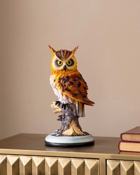 'Worldly Wisdom' Decorative Owl Figurinehome decor ,wall decor 