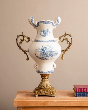 'Yorkshire' Victorian Ornamental Vasehome decor ,wall decor 