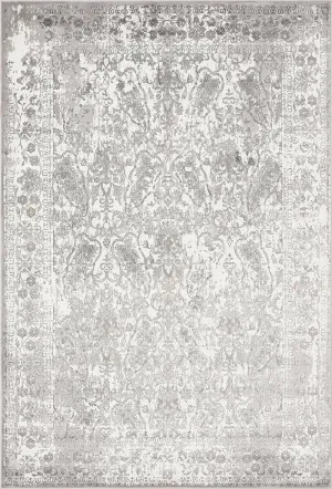 Aaerin Charcoal Grey And Ivory Traditional Distressed Rug *NO RETURNS UNLESS FAULTYmodern color block patchwork rug