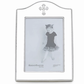 Abbey Cross Silverplate 5" x 7" Framehome decor ,wall decor 