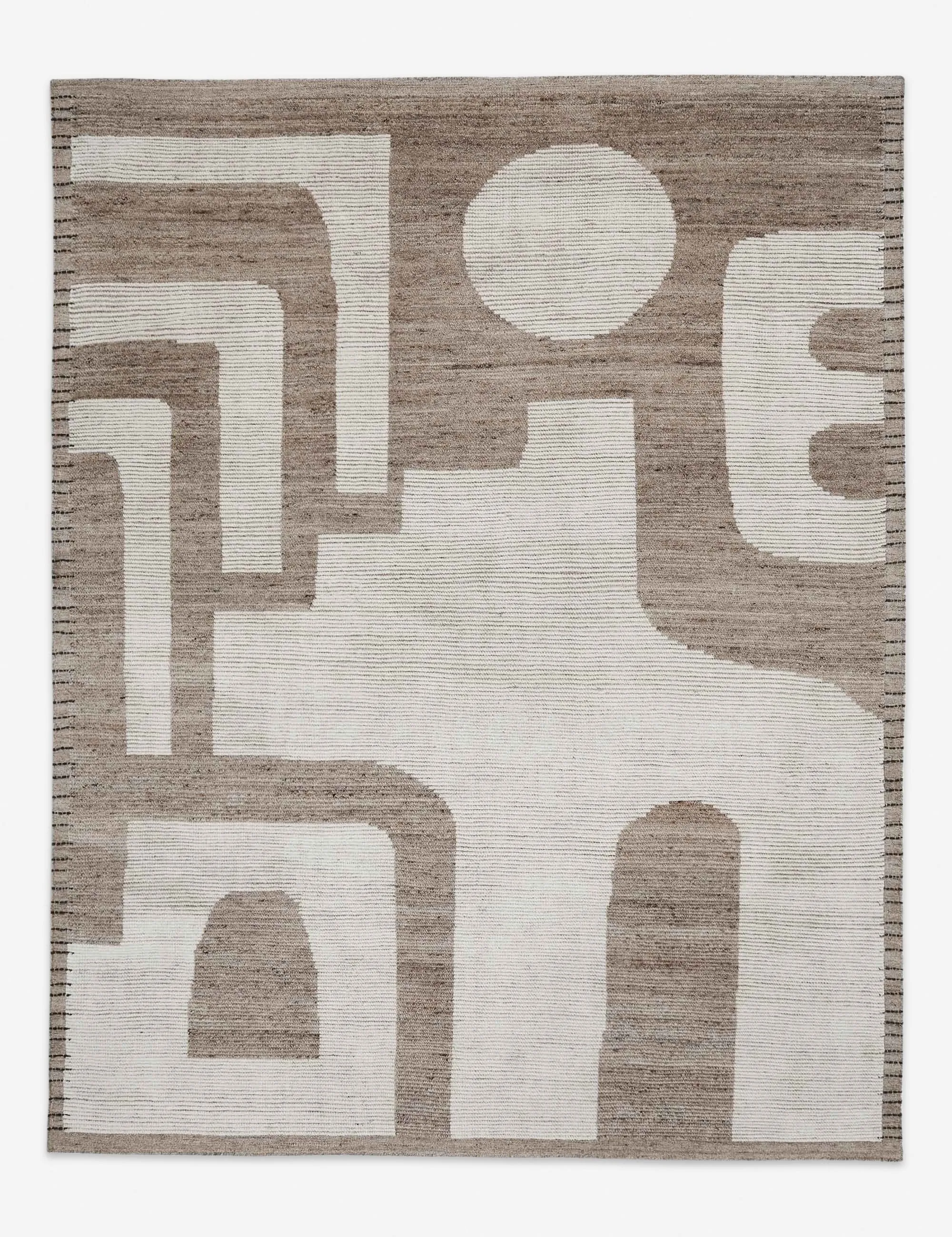 Abode Rug by lan Byrdmodern color block patchwork rug
