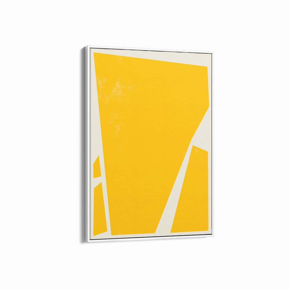 Abstract Squares Left Yellow
