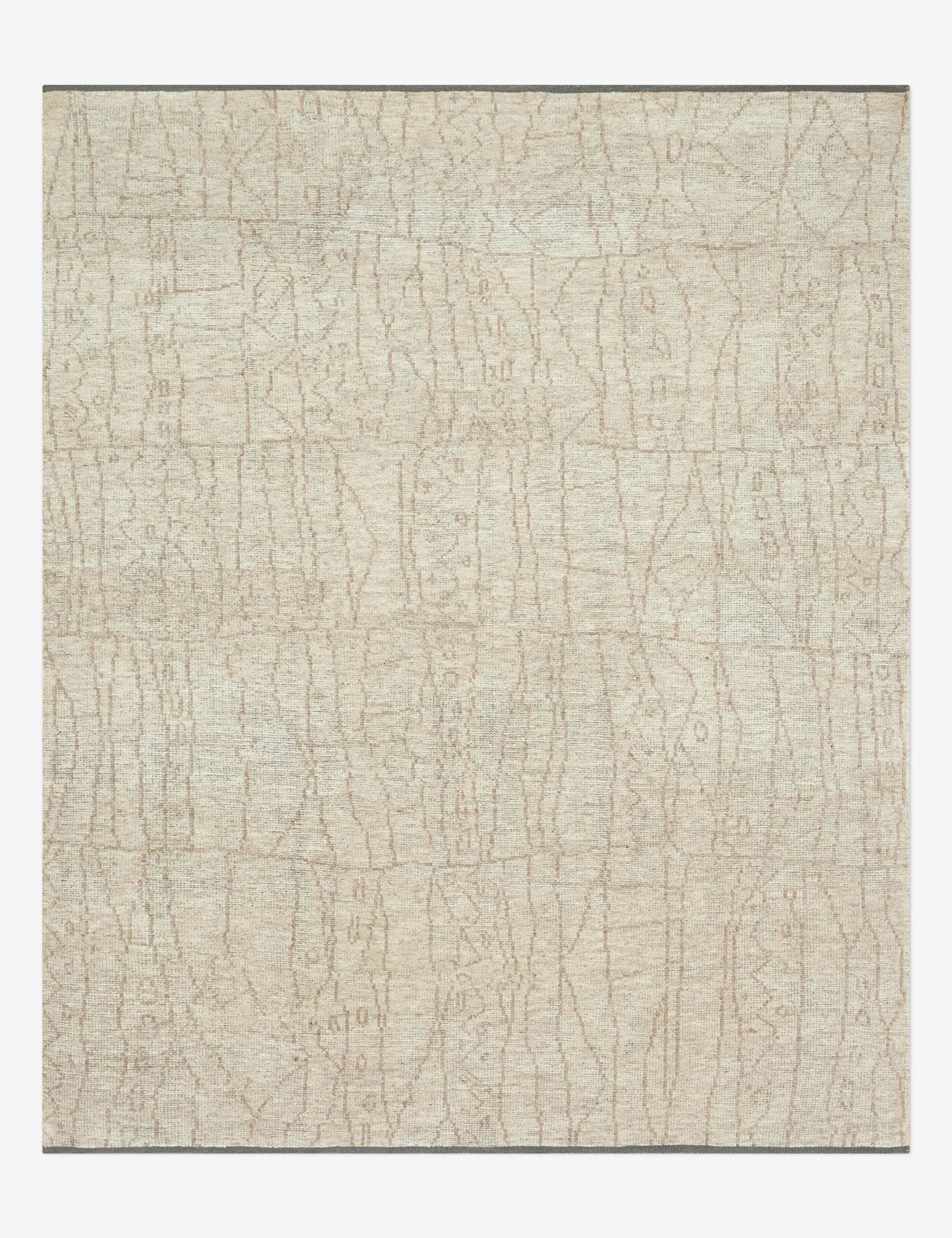 Acala Hand-Knotted Wool-Blend Rugmodern color block patchwork rug