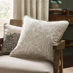 Acorn Tonal Jacquard Cushion Ivorybedding sets ,throw blankets 