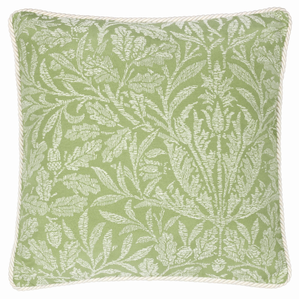 Acorn Tonal Jacquard Cushion Sage