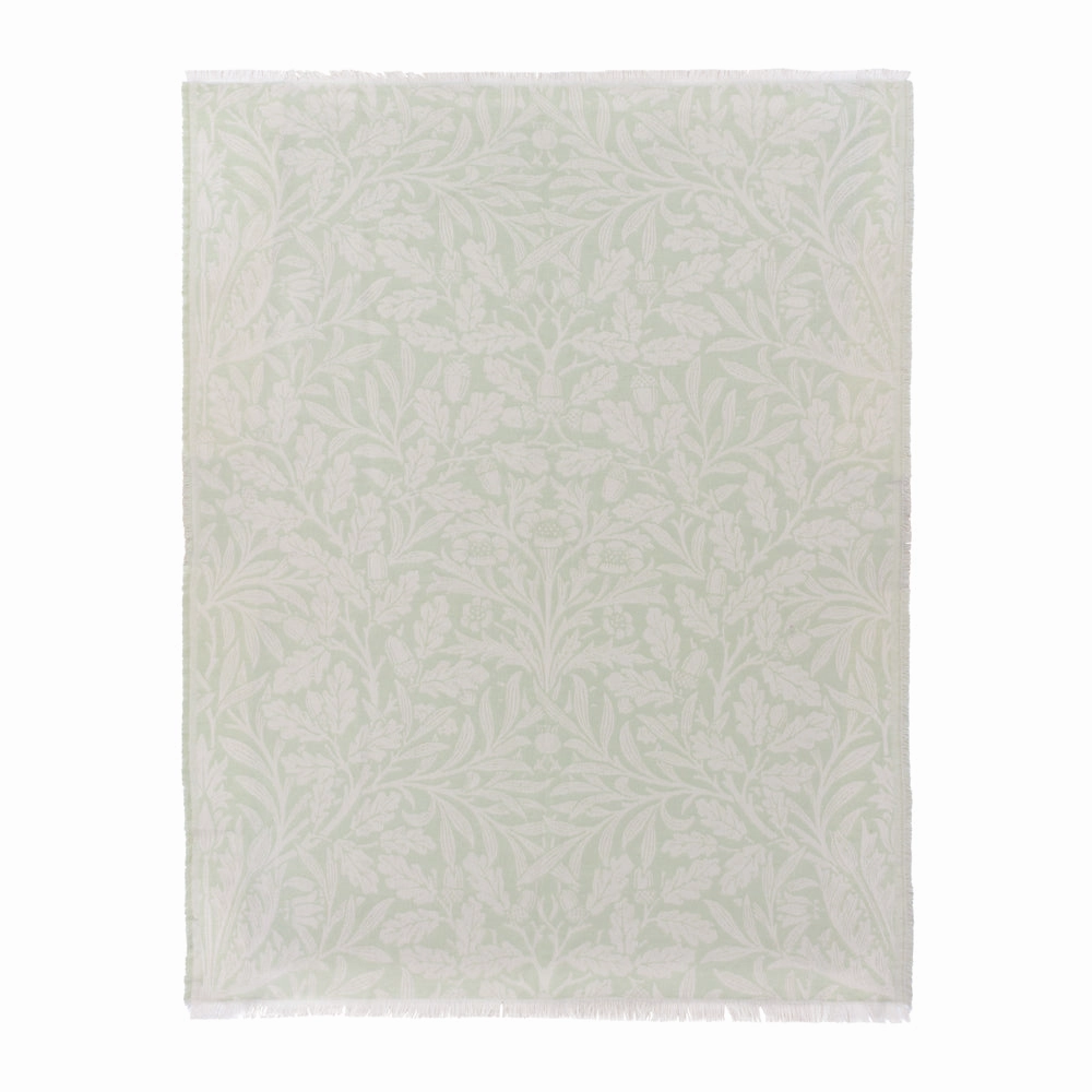 Acorn Tonal Jacquard Throw Sage