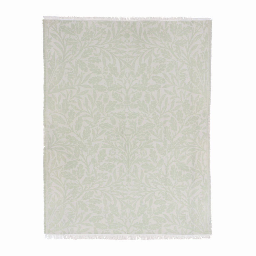 Acorn Tonal Jacquard Throw Sage